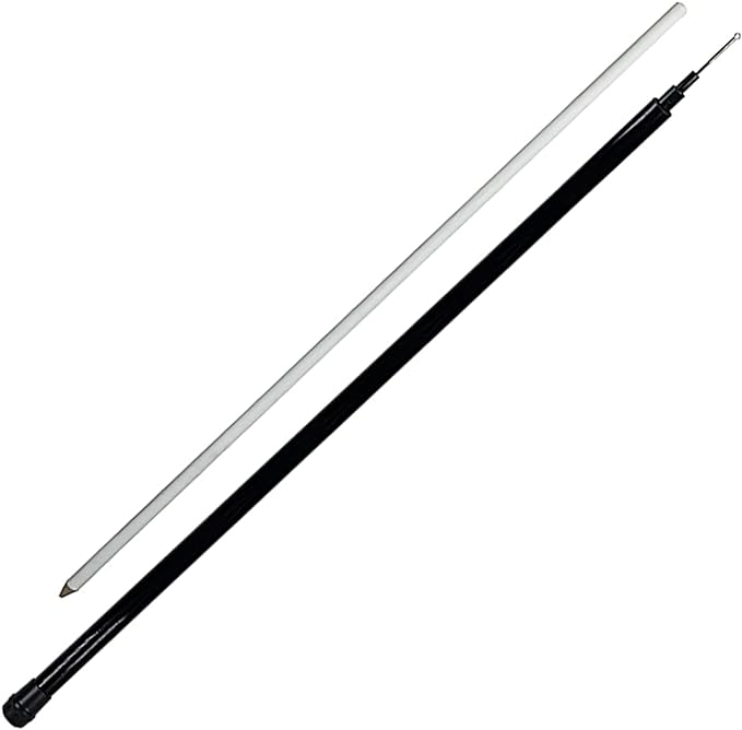 Bird Hawk Flying Kite with Pole Crops Farm Protector Bird Scarer Flying ONLY 6M Pole Without Kite
