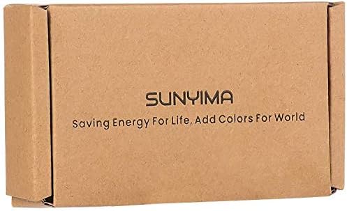 SUNYIMA 10Pcs 5V 60mA Mini Polycrystalline Solar Panels Cells 68mmx37mm/2.67"x1.45" for DIY Solar Cells Projects Toys