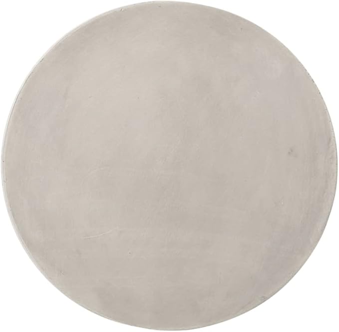 Christopher Knight Home Randall Outdoor Contemporary Lightweight Accent Side Table, Concrete Finish
