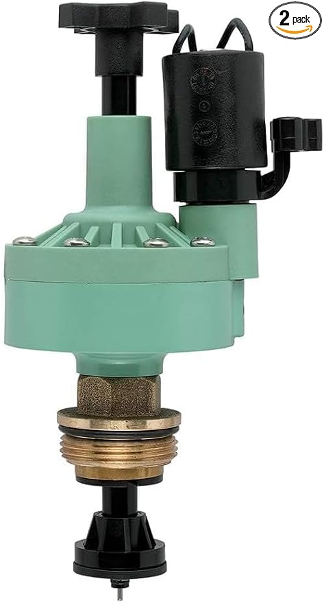 2-Pack Orbit 57030P 1" Automatic Converter Sprinkler Valve with Flow Control