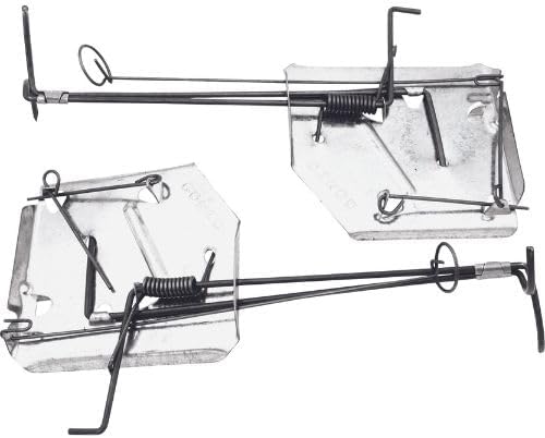 Gonzo Gopher Trap - Effective Home Pest Control, Best Gopher Trap - 13 x 7 x 6 in - Alloy Steel