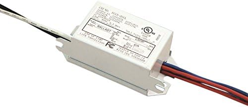 Solus 120V Electronic Single Lamp Fluorescent Ballast – Rapid Start, Metal Housing – Pack of 1, 2, or 4 – UL/cUL Listed, Linear Fluorescent Only (Pack of 1)