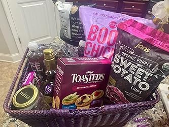 ANRUIDE 15.8"Poly Wicker storage Baskets,Handmade Woven Basket Harvest Basket Wicker Storage Basket for Picnic, Easter, Organizing, Gathering Vegetables(15.8" x 11.8") Brown