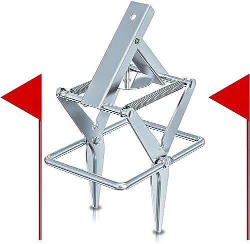 Mole Traps that Kill Best, Scissor for Lawns Vole Traps Outdoor Use, Mole Trap Easy to Set Galvanized Steel Reusable Quick Capture Gopher