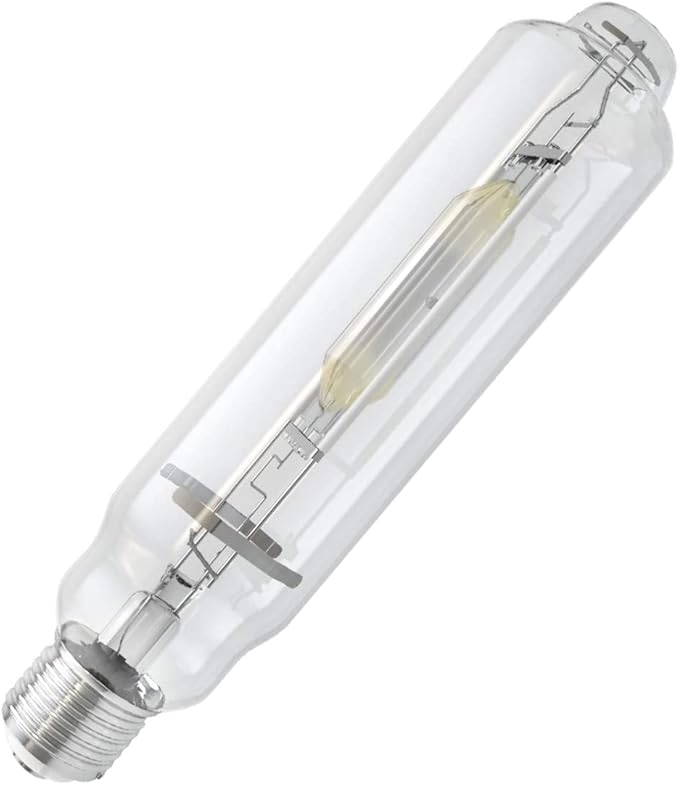 MH 1000W Metal Halide HID Grow Light Bulb Lamp High PAR Enhanced Blue and Violet Spectrums for Horticulture Indoor Plants,CCT 6000K,92,000 Lumens,Great for Commercial Applications,2 Pack