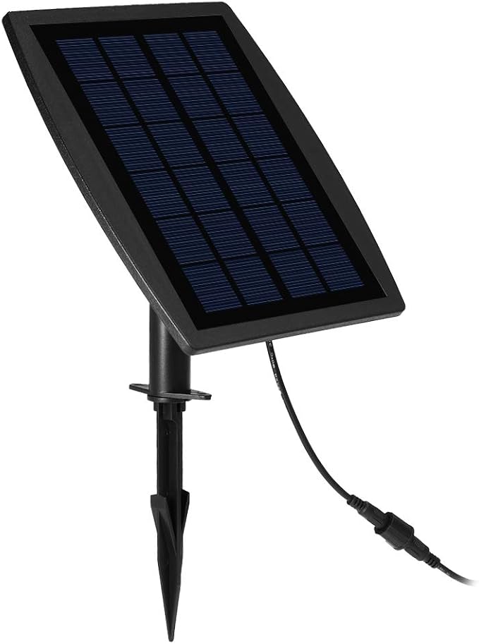 Solar Powered Air Pump Kit, 2.5W Solar Panel, Air Pump, Air Hoses and Airing Stones for Garden Fish Tank Pool Fishing Pond