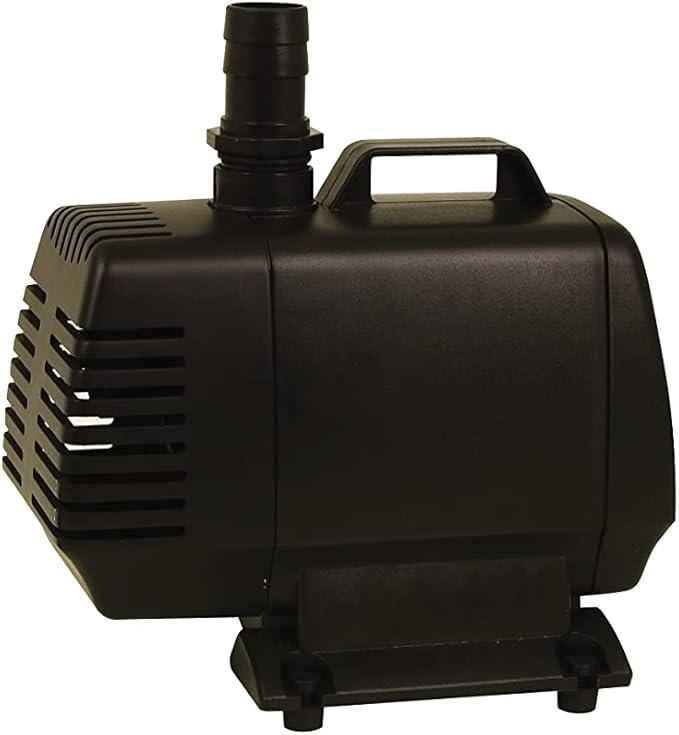 Tetra Water Garden Pond Pump, 1000 GPH, Powers Waterfalls, Filters and Fountains for Ponds 500 To 1000 Gallons