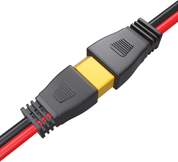 Goupchn XT60 Male to Female Connector 12AWG 10ft Extension Cable for RC Battery, Battery Pack, Solar Generator, Portable Power Station and Solar Panel