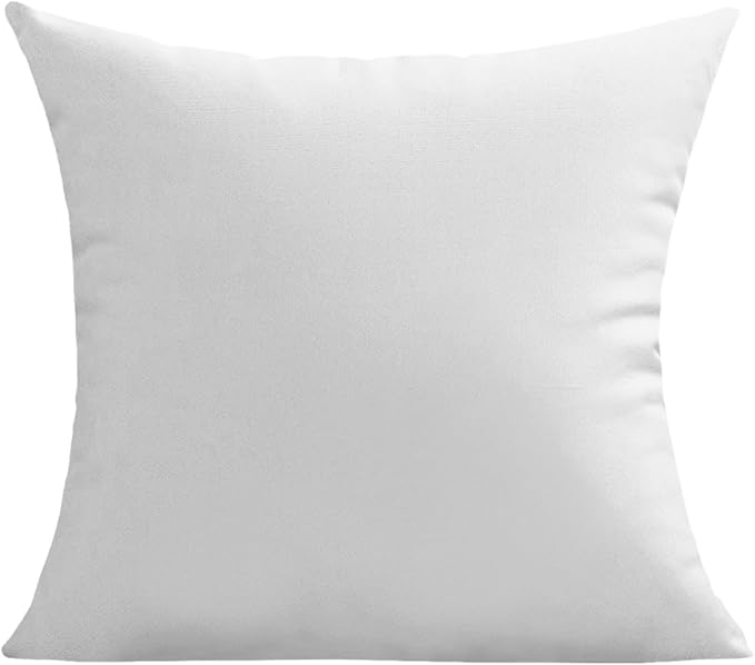 VAKADO Outdoor Waterproof Throw Pillow Covers 18X18 Set of 2 Decorative White Patio Furniture Cushion Cases Outside Decor for Couch Garden Bench Porch