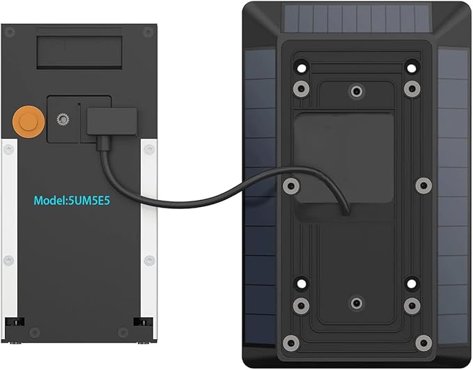 Solar Charger Compatible with Ring for Video Doorbell (2nd Gen-2020 Release)