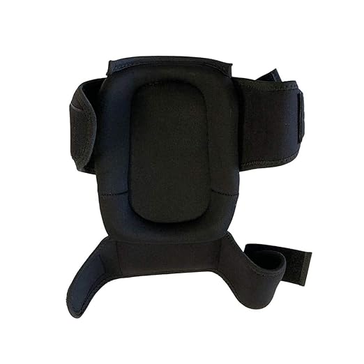 EDiamondTools Professional Knee Pads for Construction, Flooring and Cleaning with Heavy-duty Gel Cushion & Anti-Slip Adjustable Straps
