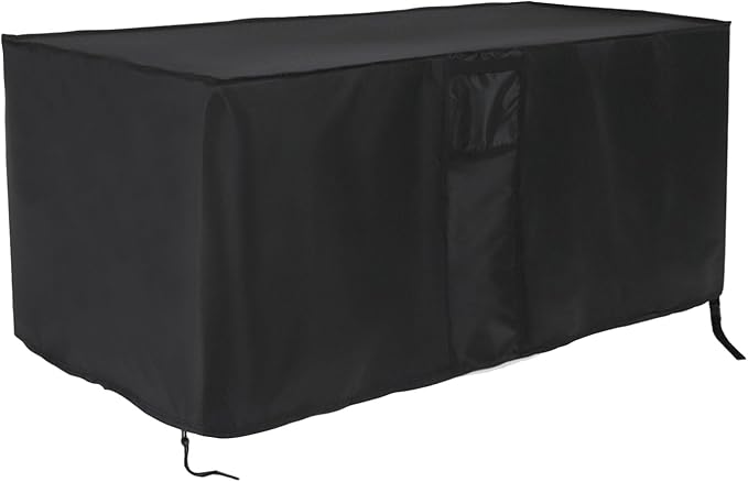 Outdoor Storage Box Cover for Keter XXL 230 Gallon Plastic Deck Storage Container Box,Waterproof Patio Storage Box Covers - 58 x 33 x 34 Inch