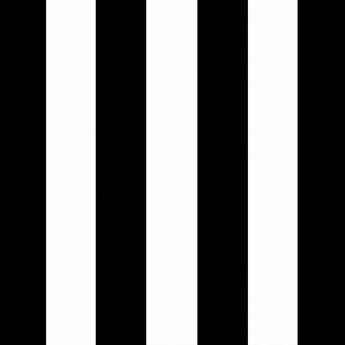 Arden Outdoor Foam Deep Seat Cushion (4-Pack), 22x24, Premium High-Density Foam, Never Flattens, Weather-Proof for Patio Chair Sofa Couch, Black Cabana Stripe