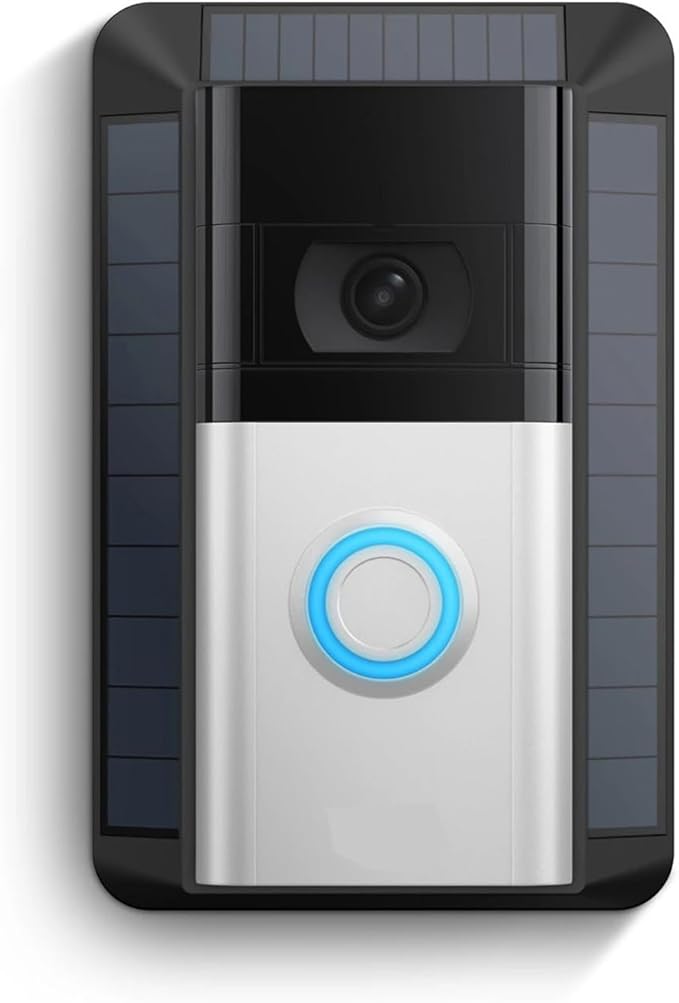 Solar Charger Compatible with Ring for Video Doorbell (2nd Gen-2020 Release)