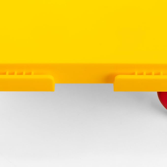 Cosom Scooter Board, 16 Inch Premium Sit & Scoot Board with 4 Inch Non-Marring Performance Wheels, Double Race Bearings, & Safety Handles, Physical Education Class Equipment