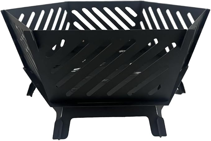 26-inch Outdoor Portable Wood-Burning Fire Pit with Carry Bag, Log Stove Fireplace for Camping, Backyard, Garden, Patio and Beach