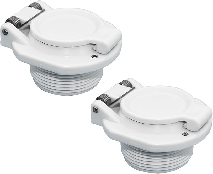 2 Pcs W400BWHP Vacuum Safety Lock, Swimming Pool Wall Accessory Replacement, for Pool Suction Cleaners