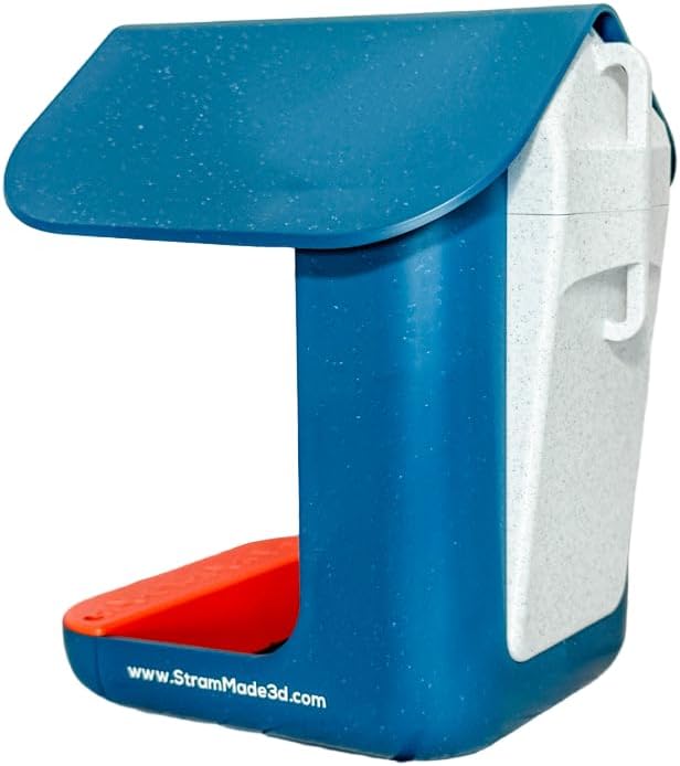 Back Panel & Door Replacement for Bird Buddy (Rock White)