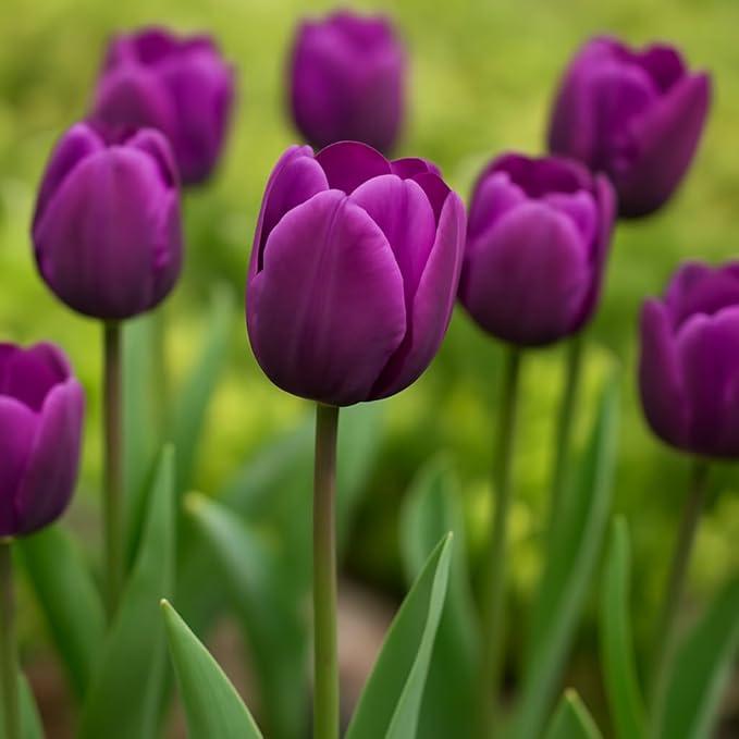 Royal Amethyst Tulip Bulbs for Planting - Easy to Grow Purple Perennial Garden Flower (10 Bulbs)