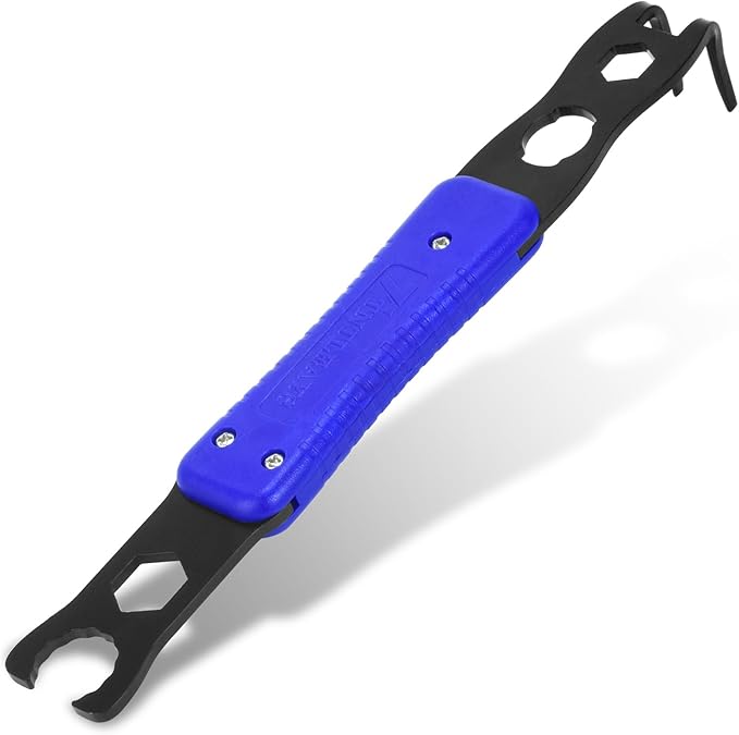 Mc4 Disconnect Tool, Solar Serpent 5-in-1 Multipurpose Solar Connector Tool, Assembly and Disassembly Tool for MC4 Style PV Connectors, Gift Box for Men (1 PCS)