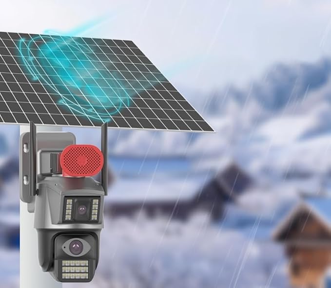 20Watt Solar Panel with 26000mAh Battery – 5VDC Output, Fast Charging, IP65 Waterproof, Ideal for Security Cameras, Outdoor Lights & More (<120WH)
