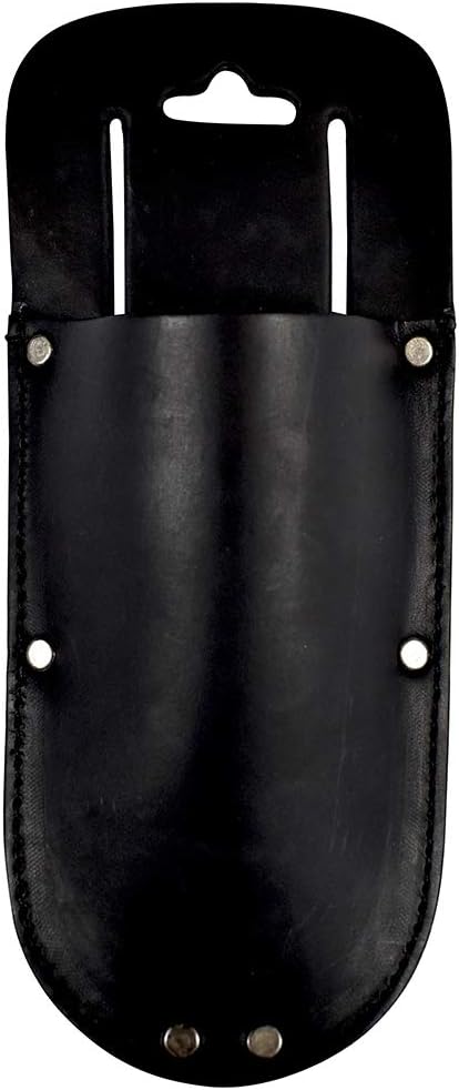 Hide & Drink, Thick Leather Holster for Pruning Shears w/Belt Loop Garden Scissors Sheath, Folding Saw, Construction & Utility Tools Pouch, Handmade Includes 101 Year Warranty