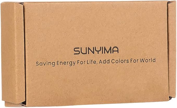 SUNYIMA 10Pcs 5.5V 80mA Mini Solar Panels 2.36"x2.36" for DIY Electric Toy Materials Photovoltaic Cells Solar DIY System Kits