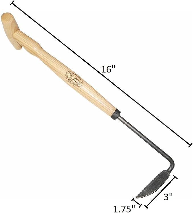 DeWit Cape Cod Weeder with P-Grip Handle, Left Hand