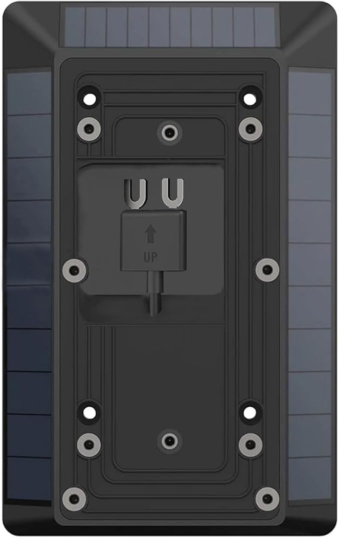 Solar Charger - Compatible with Ring,Video Doorbell 3, Video Doorbell 3 Plus, Video Doorbell 4, Battery Doorbell Plus, Battery Doorbell Pro