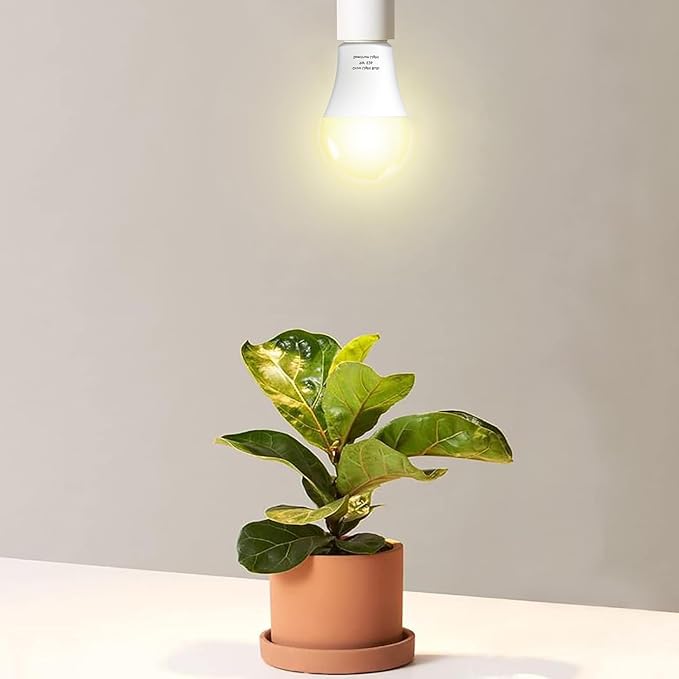3 Pack Full Spectrum Grow Light Bulbs,A19 Grow Lights for Indoor Plants,Dimmable E26 9W Grow Bulb Replace up to 100W,Plant Lights for Indoor Growing,Flowers,Greenhouse,Indore