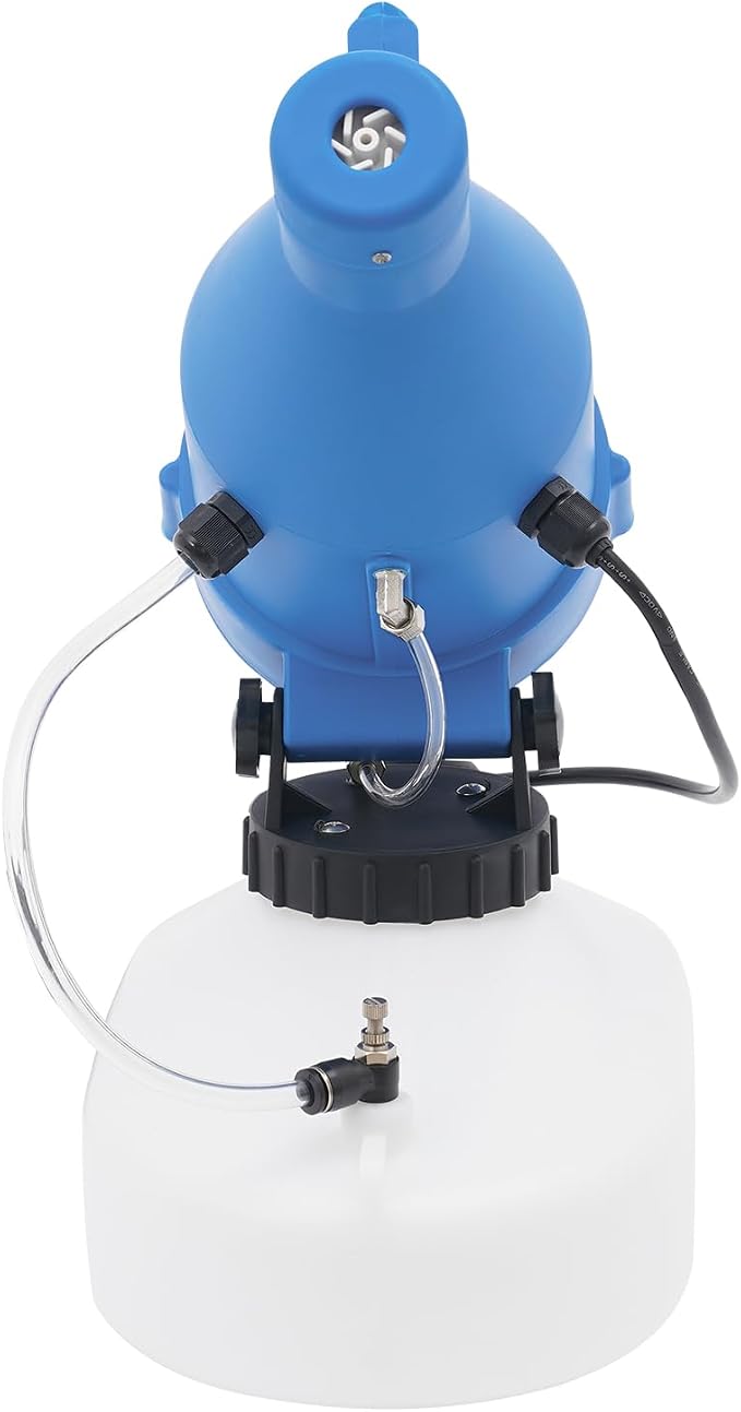 4.5L Electric ULV Portable Fogger Sprayer Machine, 1200W Portable Electric Sprayer Fogger Machine, 39cm Height Mist Cold Fog Machine for Plant Protection, Cleaning, Home Gardens