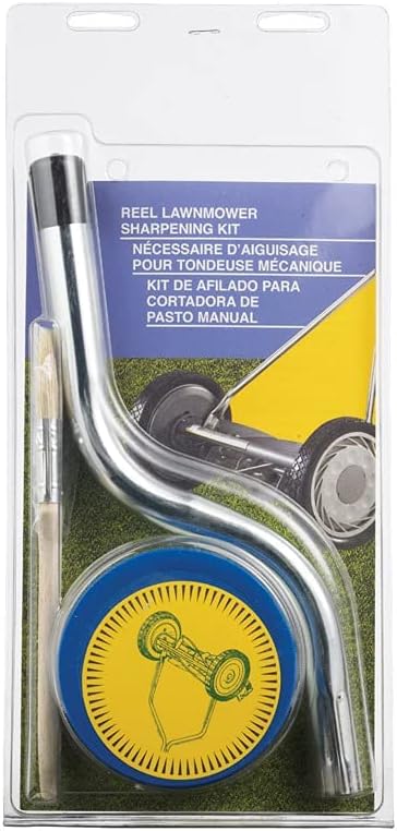 Great States 415-16 16-Inch Reel Mower Standard Full Feature Lawn Mower with T-Style Handle and Heat Treated Blades | American Lawn Mower Company SK-1 Reel Lawn Mower, Compound Sharpening Kit