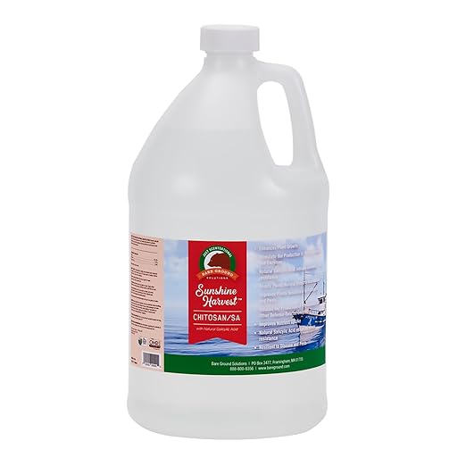 Trident’s Pride Chitosan with Salicylic Acid – Plant Growth & Defense Booster | 128 oz | Enhances Root Development, Strengthens Immunity & Increases Stress Resistance