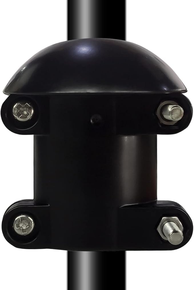 Garbuildman Squirrel Baffle Accessory for Bird Feeder Pole, Pole Mounted Buckle Stopper for Bird House Guard, 1 Pack (Baffle Not Included)