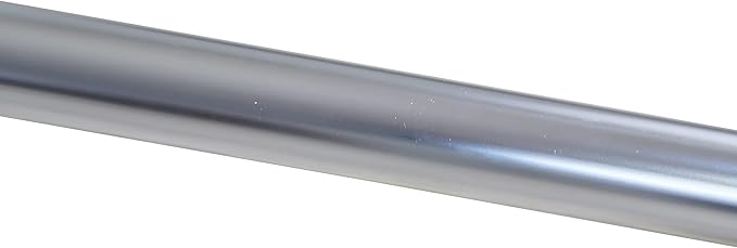 BTEXPERT Set of 2, Aluminum Indoor Outdoor 23.75" Round Restaurant Bar Height 44" Table fix top, Patio Stainless Steel Silver Furniture 25.75" Base