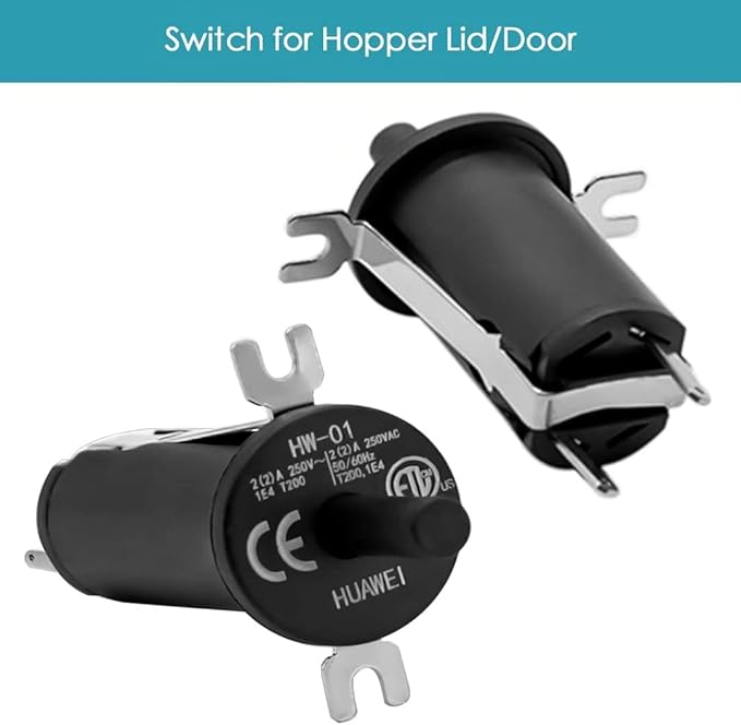 Hopper Lid/Door Switch 3-Pack, Replacement Part for Masterbuilt Gravity Series 560/800/1050 XL Digital Charcoal Grill + Smokers