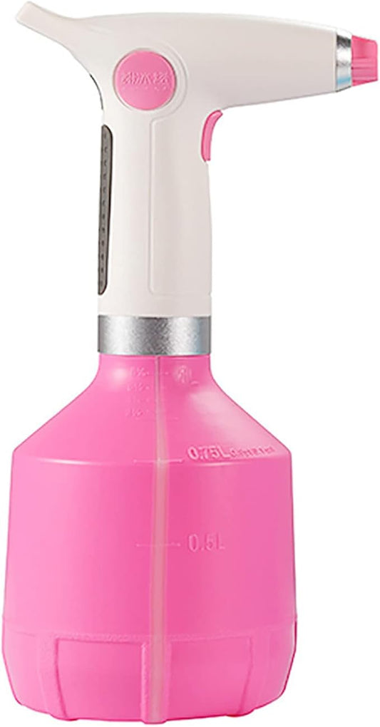 Gaone 1L Cordless Fogger Machine, Handheld USB Rechargeable ULV Electric Sprayer Nano Atomizer, Truly FINE Mist, Suitable for Home Office School Garden, Indoor and Outdoor,Pink
