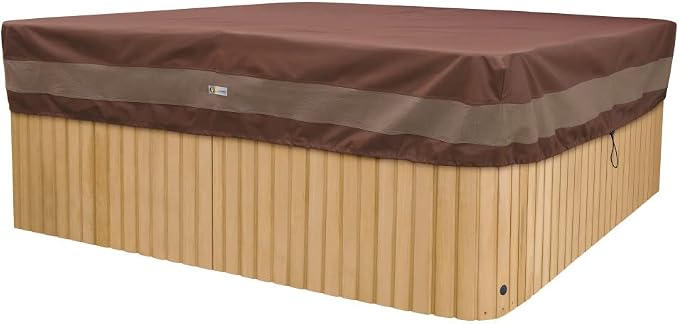 DUCKCOVERS® Ultimate Waterproof 94 Inch Rectangle Hot Tub Cover, Outdoor Spa Cover