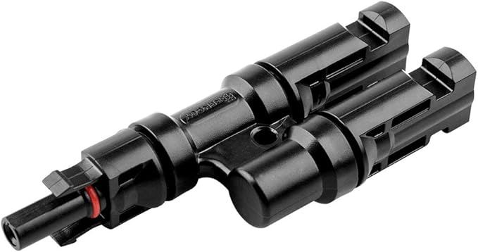 Renogy Branch Y Connector in Pair MMF+FFM for Parallel Connection Between Solar Panels, 1 Branch