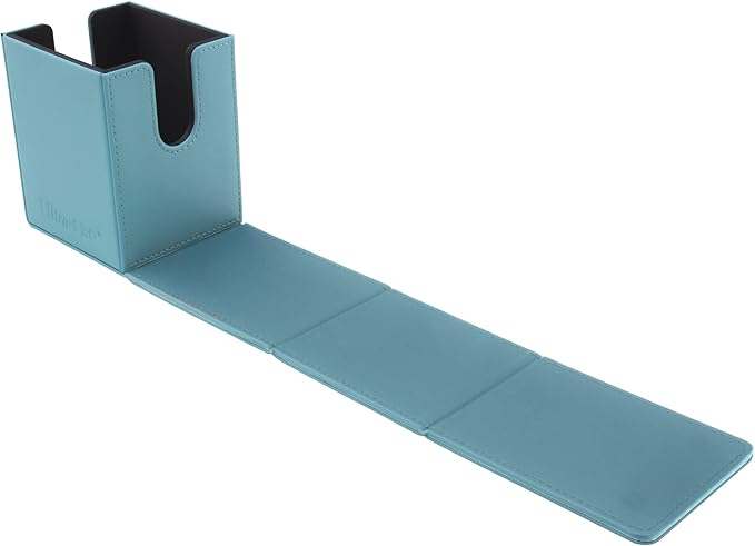 Ultra Pro ULP15925 Vivid Alcove Flip Deck Box, Light Blue