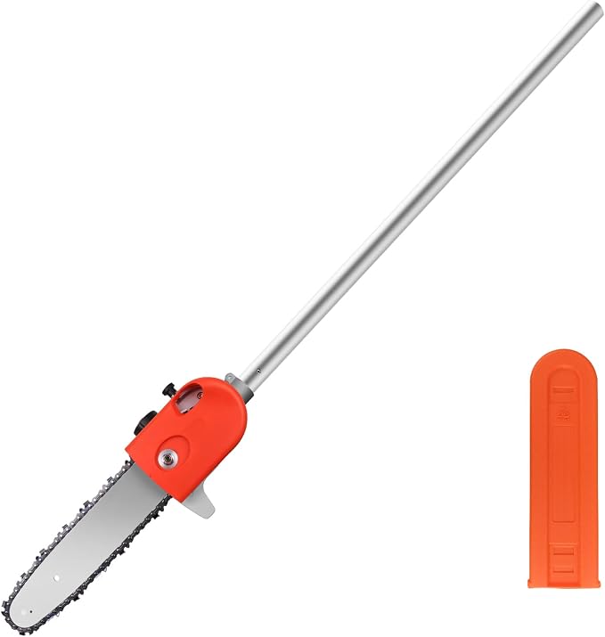 NEO-TEC 10" Pole Saw Attachment Universal, Automatic Lubrication Adjustable Pole Saws for Tree Trimming Cutting Limbs and Brush Sharp