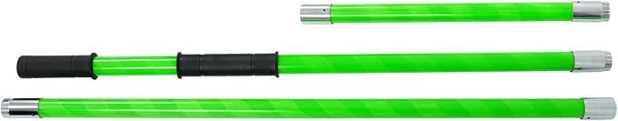 27FT Extendable Pole Saw, Manual Branch Trimmer with Long Handle, Manuals Tree Pruning Saws, 8 Knots Green