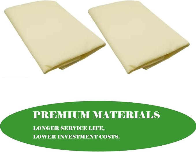 Plant Frost Cover, Rectangular Planter Plant Winter Frost Blanket with Drawstring, Garden Netting for Garden Protection, Raised Beds in Winter Damaged Bark 2 Pcs(59 * 15.7 * 17.7 INCH)