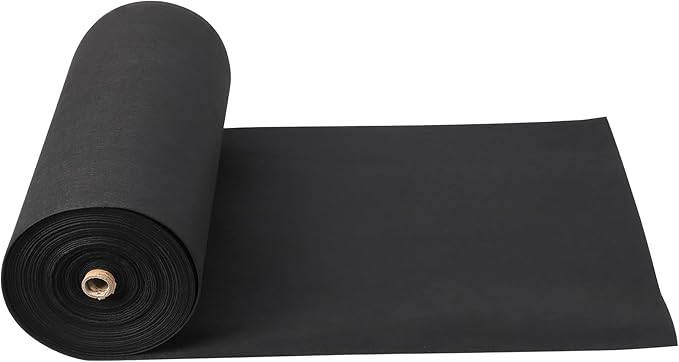 Geotextile Landscape, 6 ft x 300 ft & 6 oz Geotextile Fabric, PP Drainage 350N Tensile Strength & 440N Load Capacity, for Driveway & Road Stabilizationr, Erosion Control, French Drains
