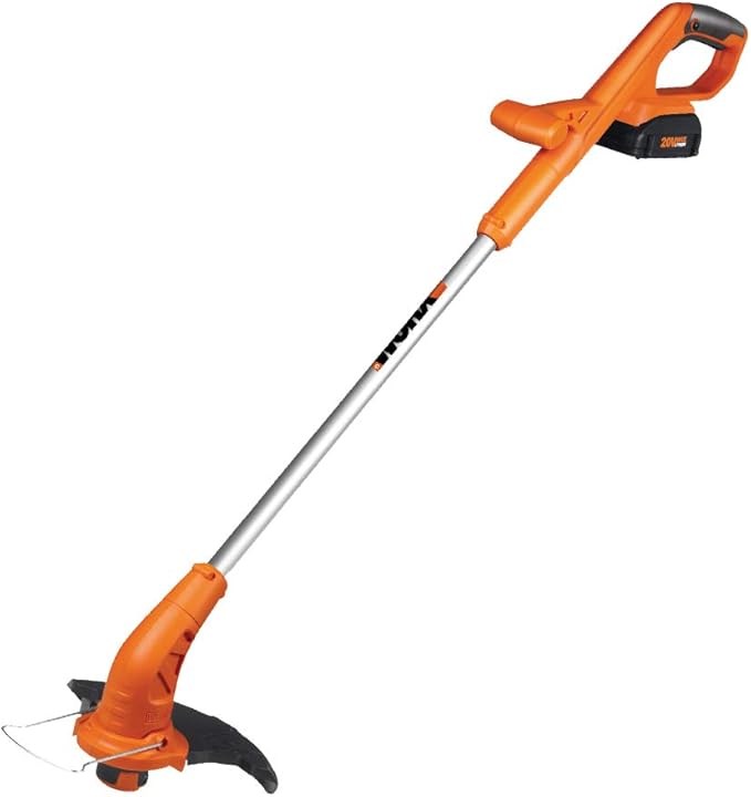 LawnMaster 16" 5-Blade Push Reel Mower & Worx 20V 10"-12" Cordless String Trimmer & Edger Bundle (Battery & Charger Included)
