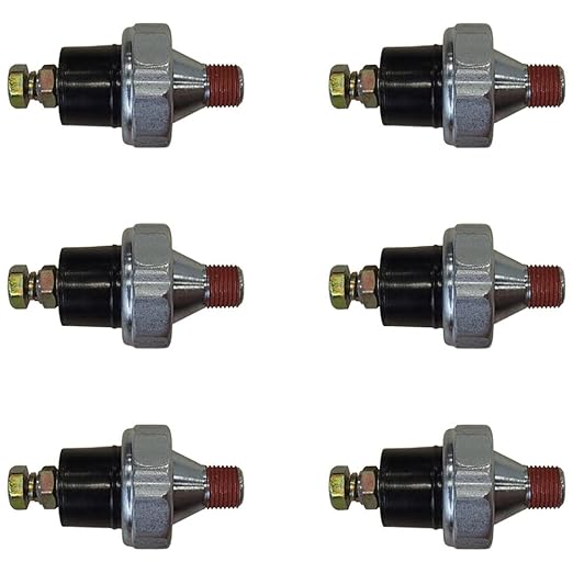 Qty 6: Oil Pressure Switches Fits generac Replaces 077667