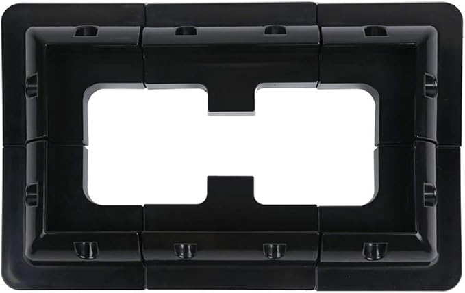 Renogy Corner Bracket Solar Panel Roof Drill-Free Mount for RV, Boats, 1 Set