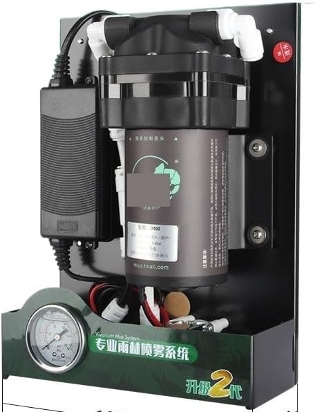 D Series Reptiles Fogger Humidifier Rainforest Silent Pump Fog Machine Rainforest Garden Spray for Reptile Terrarium(D400)