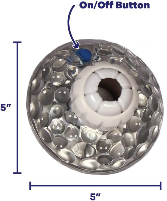 GAME LED Pool Lights for Above Ground & Inground Pools - Waterproof Floating Light Show with Multiple Color Modes - Easily Installable - Remote Controlled | Return Jet