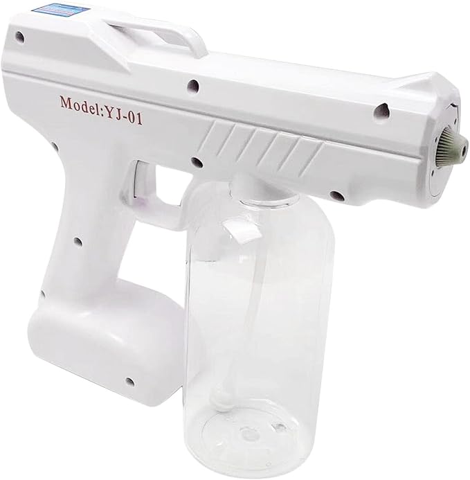 800ml Rechargeable Cordless Fogger ULV Sprayer for Home & Office Dis | Portable Handheld Machine - Safe, Easy to Use | Electric Nano Mist, Sanitizing Spra - Plastic Nozzle
